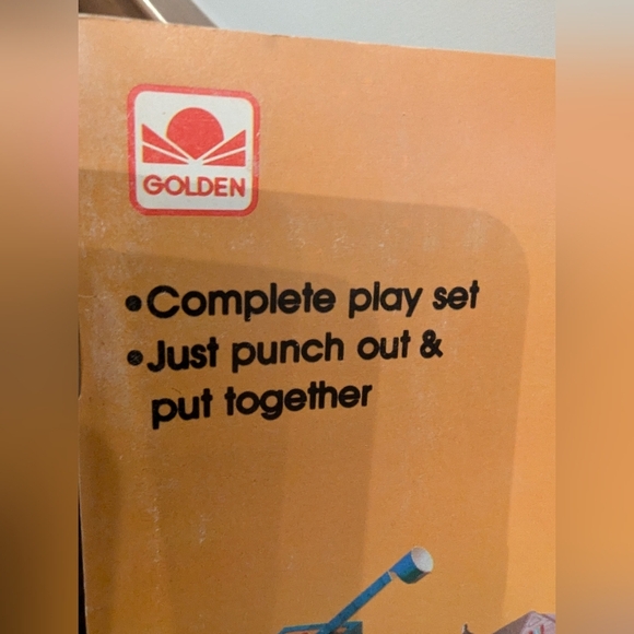 1984 Golden book - Tiny Farm  Press-Out book vintage book - Picture 2 of 6